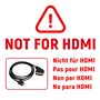 Mcbazel Câble RGB SCART AV pour PS2/PS3/PS1 PAL, Câble de remplacement haute qualité, 180 cm avec boîte couleur, Plug & Play