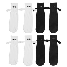 DALAETUS 4 Paires Drôles Chaussettes Kit