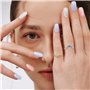 2 Pièces Bague Lune Soleil Kit, Bague Femme Réglable, Bague Anti Stress, Anneaux Ouvert Cadeau pour Femmes, Filles