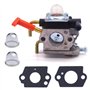 Ewillownm Compatible avec carburateur de rechange pour taille-haie Stihl HS81 HS81R HS81RC HS81T HS86 HS86R HS86T