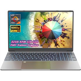 Ninkear A15 Plus - Ordinateur Portable Gaming 15.6'' FHD IPS Afficher (AMD Ryzen™ 7 5700U