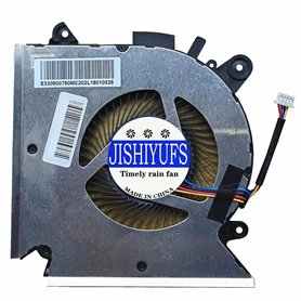 JISHIYUFS Remplacement Nouveau CPU Ventilateur de Refroidissement pour MSI GF63 Thin GF63 9RCX-818 9SC-066 8SC-030 GF65 Thin 9SE
