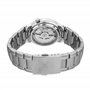 Seiko - SNKA05K1 - 5 Gent - Montre Homme - Automatique Analogique - Cadran Bleu - Bracelet Acier Gris