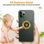 6 Pièces Anti Ondes Portables, Anti Ondes protection contre les rayonnements, Protection Contre les Radiations pour les Ordinate