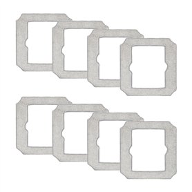 Odashen Lot de 8 chiffons de nettoyage pour robot aspirateur de fenêtre ECOVACS Winbot Mini