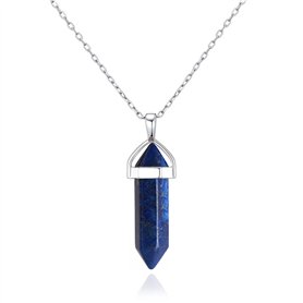 Philip Jones Collier de Pierres précieuses Lapis véritables