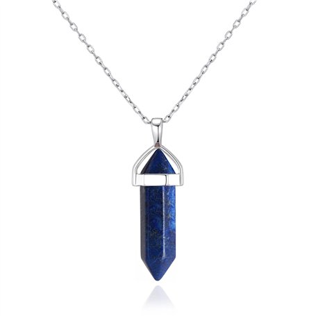 Philip Jones Collier de Pierres précieuses Lapis véritables