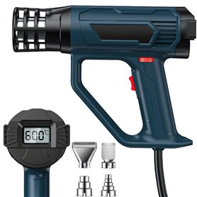 Pfloge® Decapeur Thermiques 2500W avec Affichage Numérique LCD