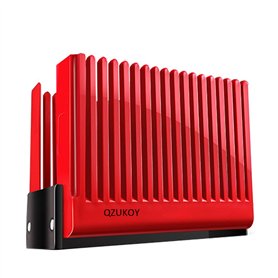 QZUKOY Trancheuse à pain pliable pour toast et gâteaux - Coupe uniforme pour pain fait maison