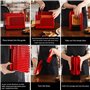 QZUKOY Trancheuse à pain pliable pour toast et gâteaux - Coupe uniforme pour pain fait maison