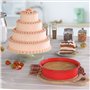 4Pcs Moule a Gateau Rond