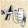 support de sèche-cheveux et de lisseur en aluminium