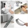 Plumeau Telescopique Plumeau Poussiere Telescopique Plumeau Lavable Microfibre Parfait avec PoignéE en Acier Inoxydable pour Pla