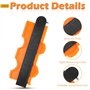 PBUSPU Konture 10 inch Contour Gauge, Gabarit Duplicateur y Compris règle Cadeau pour Père Menuisier Maçonnerie, Copieur de Form