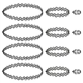 luoshaPUCY Choker Chaîne Ensemble