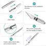 Couteau Pour Loisirs Créatifs Set, Scalpel 2 Stylos Scalpel 100 Lames De Rechange Pour Cutter De Précision 1 Lames Tapis De Déco