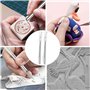 Couteau Pour Loisirs Créatifs Set, Scalpel 2 Stylos Scalpel 100 Lames De Rechange Pour Cutter De Précision 1 Lames Tapis De Déco