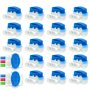 20 Pieces Connecteurs de Câble Remplis des Résines Connecteurs de Câble Robot Tondeuse Remplis Tondeuse Remplis de Gel Résine Or