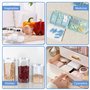 NVIYAM 4pcs Étiquettes Autocollantes pour Étiqueteuse P15/D30/Q30,12 x 40 mm Papier Autocollant Imprimante Etiquette Autocollant