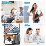 NVIYAM 380ML Bouilloire Electrique Portable,Tasse à eau électrique,Mug de Voyage Chauffant,avec réglage de la température, Bouil