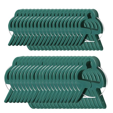 WoRuyKot Lot de 40 Pinces à Clips de Support pour Plantes