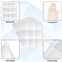 Classeur de cartes 60 pages 1080 Pochettes pour Cartes Pokemon,Transparent Trading Card Sleeves Jeu de Rangement Collection pour