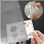 Classeur de cartes 60 pages 1080 Pochettes pour Cartes Pokemon,Transparent Trading Card Sleeves Jeu de Rangement Collection pour