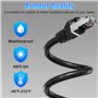Cat 6 Cable Rj45 Blindé Gigabit Haut Débit Câble Réseau Résistant aux Intempéries FTP 23AWG CCA Cabl