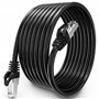 Cable Ethernet 5m 2 Pièces, Cat 6 Cable Rj45 Blindé Gigabit Haut Débit Câble Réseau Résistant aux Intempéries FTP 23AWG CCA Cabl