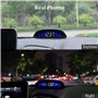 AMROOLOO Compteur de vitesse GPS pour voiture, affichage de la vitesse, affichage tête haute, compteur de vitesse, compatible av