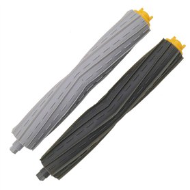 YanBan Lot de 2 brosses d'extraction de débris sans enchevêtrement compatibles avec iRobot série 800 800 860 866 870 871 880 886