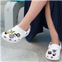 16 Pièces Harry Potter Charms pour Crocs - Décoration de Chaussures, Pins, Accessoires - Cadeau de Fête d'Anniversaire