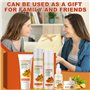 HASAIKA® Set de Soins, Set de soins au curcuma, Set de soins du visage au curcuma, produits de soins du visage hydratants et aff