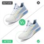 MeoZynxadril 5 Paires Embauchoir Chaussures Homme, Embauchoirs en Plastique, Transparent Shoe Stretcher, Embauchoirs à Chaussure