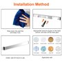 Aucun perçage requis pour l'installatio