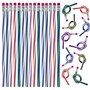 Firschoie 25 Pièces Crayons Souples Flexibles mit Gomme