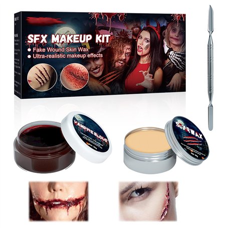 Horuili® Maquillage Halloween Effets Spéciaux