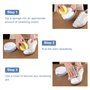 Fengyang® Nettoyant Chaussure Blanche, Pâte de Nettoyage Polyvalente, White Shoe Cleaner, Chaussures Décontaminent la pâte Solid