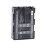DSTE Rechange Batterie et DC01E Voyage Chargeur Compatible pour Sony NP-FM500H A58 A65 A77 A100 A200 A200 K A200 W A300 A300 K A