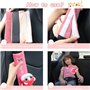 2 Pièces Protege Ceinture Voiture Enfant, Cute Poupée de Chat Protection Ceinture Voiture Enfant Poupée de Chat, Protection Cein