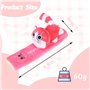 2 Pièces Protege Ceinture Voiture Enfant, Cute Poupée de Chat Protection Ceinture Voiture Enfant Poupée de Chat, Protection Cein