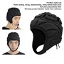 Azusumi Casque de Gardien de But Casquette de Rugby Protège-tête Équipement de Football Professionnel pour Patinage Ski Cyclisme