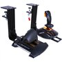 Meza Lot de 2 Supports de Bureau résistants compatibles avec Logitech G X52/X52 Pro/X56/X56 Rhino/Thrustmaster T.16000M FCS/TCA 