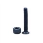 ANCLLO Lot de 16 vis de rechange pour skateboard et longboard - 35 mm - Noir