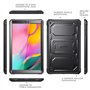 FINTIE Coque Antichoc pour Samsung Galaxy Tab A 10.1 2019 SM-T510/SM-T515 avec Protection d'Écran Intégrée, Étui avec Couvre-béq