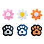 WLICCHS Lot de 6 amortisseurs de tennis en silicone pour raquette de tennis