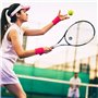 WLICCHS Lot de 6 amortisseurs de tennis en silicone pour raquette de tennis, raquette de badminton, raquette de squash, en forme
