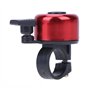 Amazingdeal Sonnette de vélo en aluminium avec alarme pour vélo Rouge