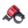 Amazingdeal Sonnette de vélo en aluminium avec alarme pour vélo Rouge