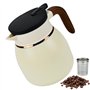 KNGNGK 1l Carafe à Café Isotherme en Acier Inoxydable